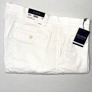 Jos A. Bank Mens White Cotton Shorts Tailored Fit Sz 40 NWT